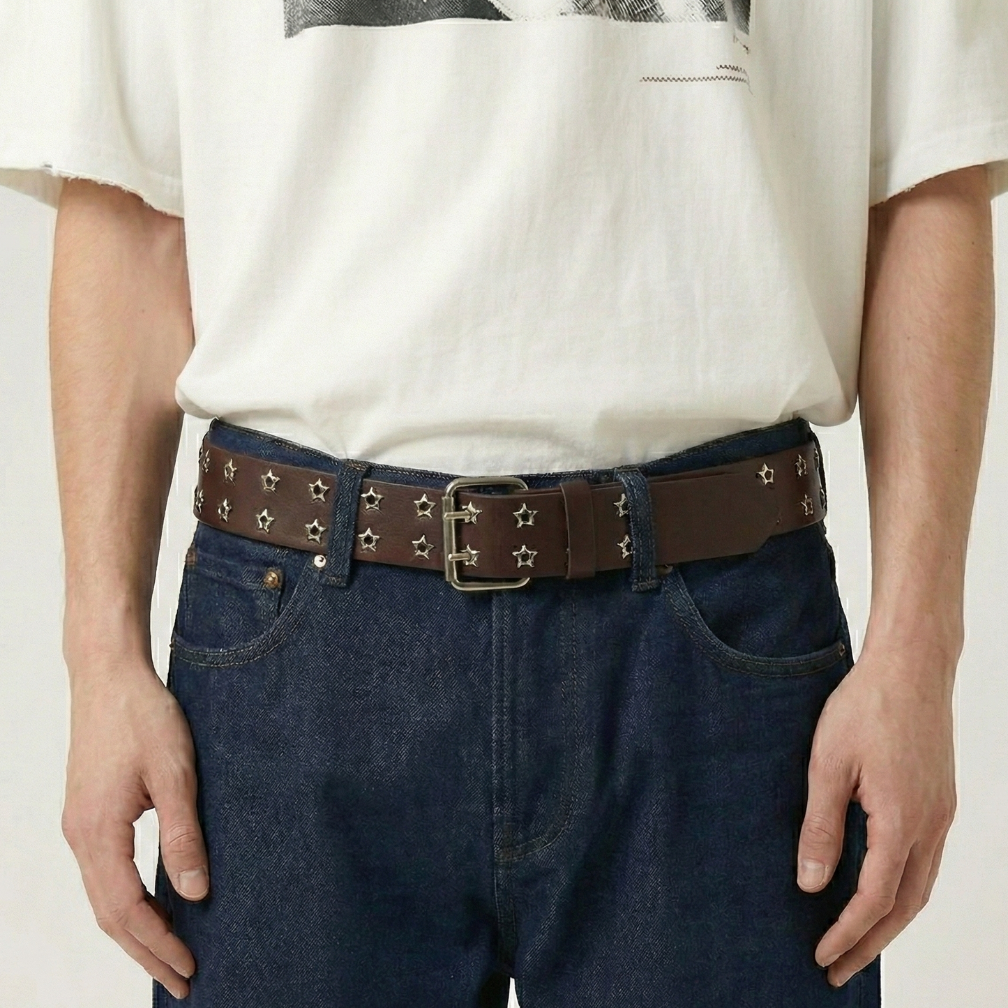 Star Belt, Brown.