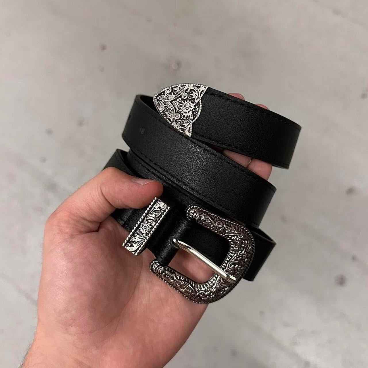 Western Belt, Black.
