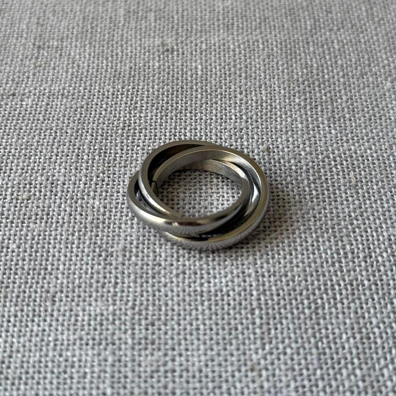 Triple Ring, Silver.