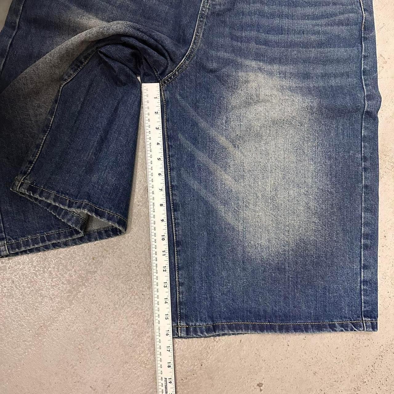 BLUE BAGGY SHORTS