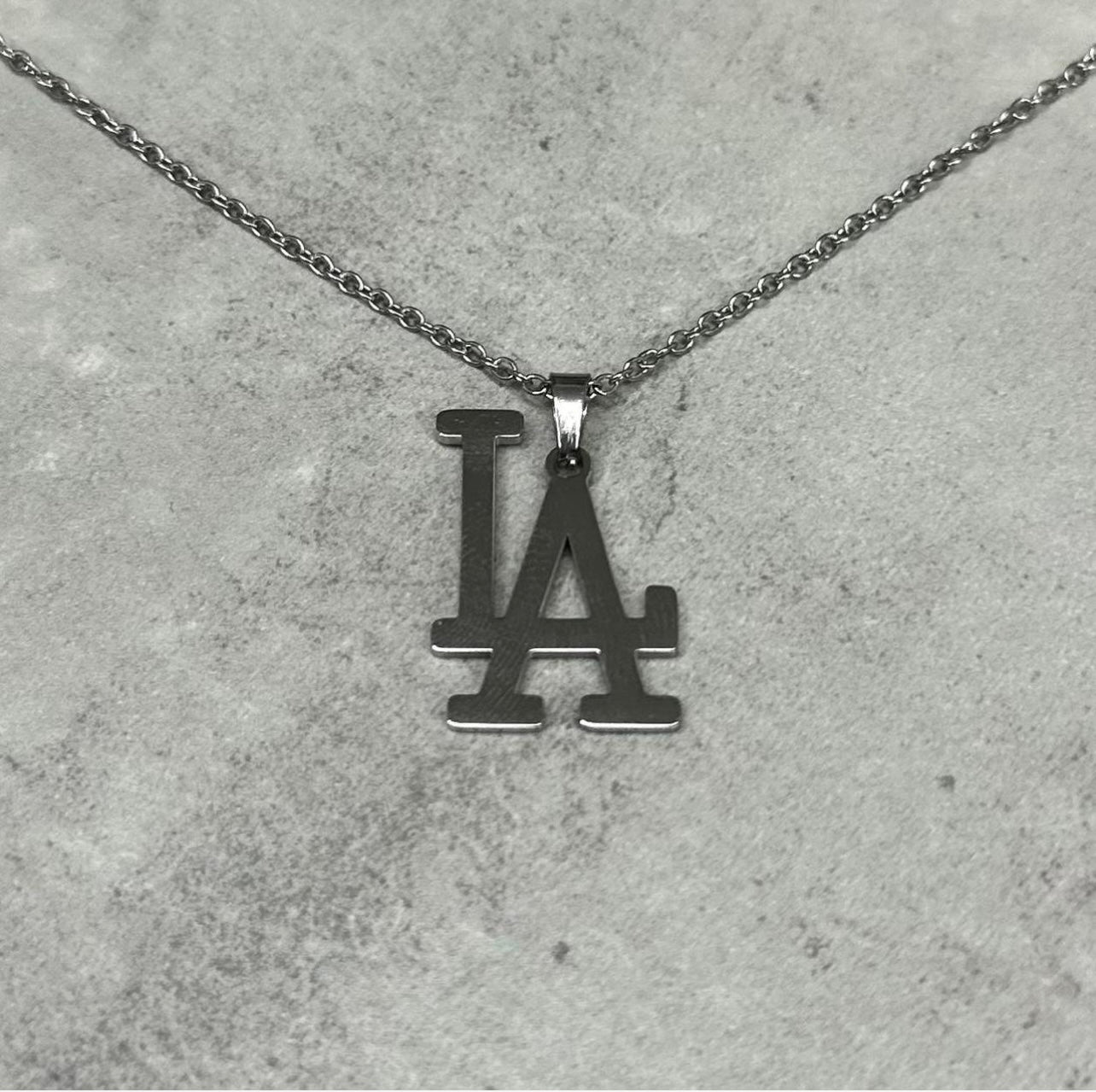 Los Angeles Necklace, Silver.