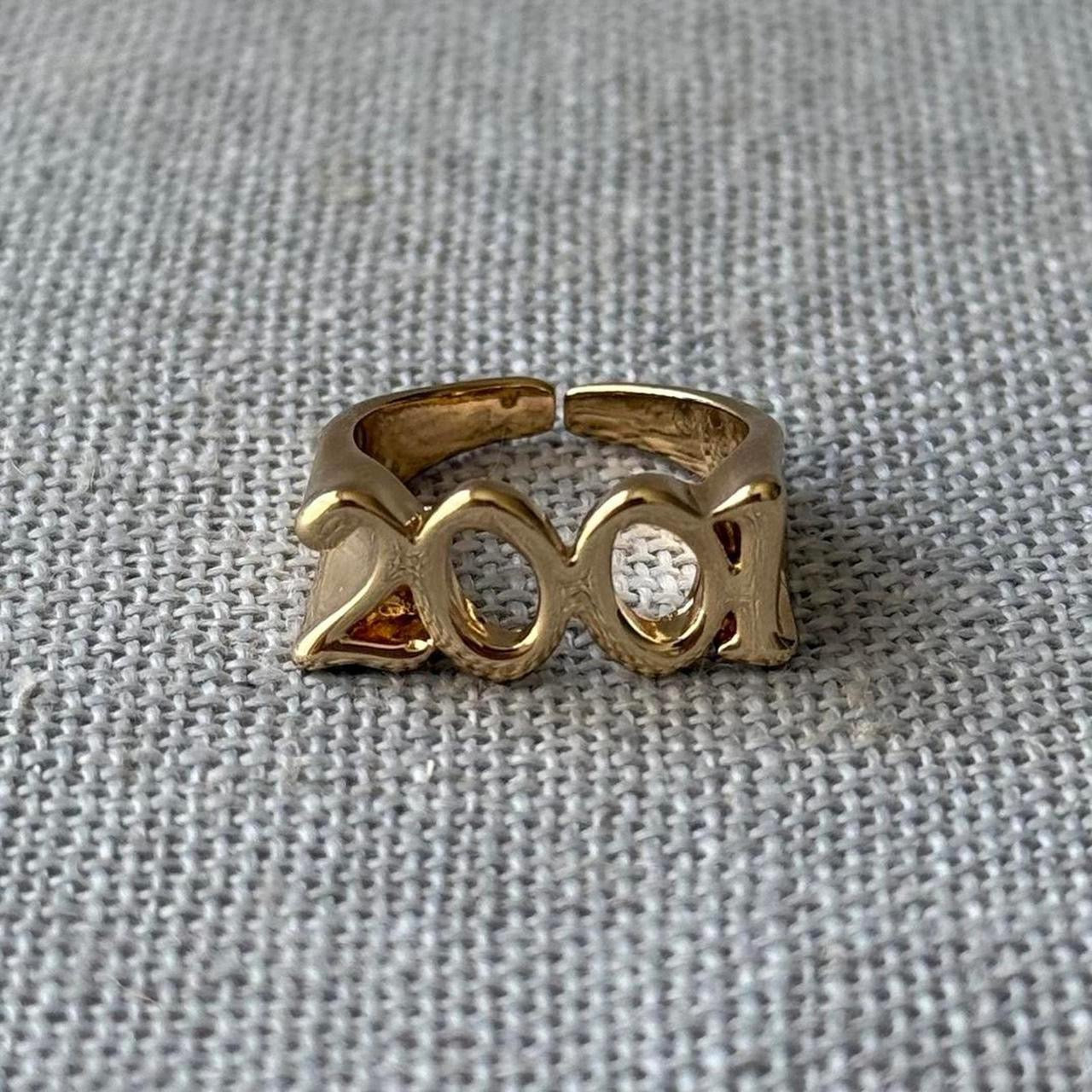 2001 Ring, Gold.