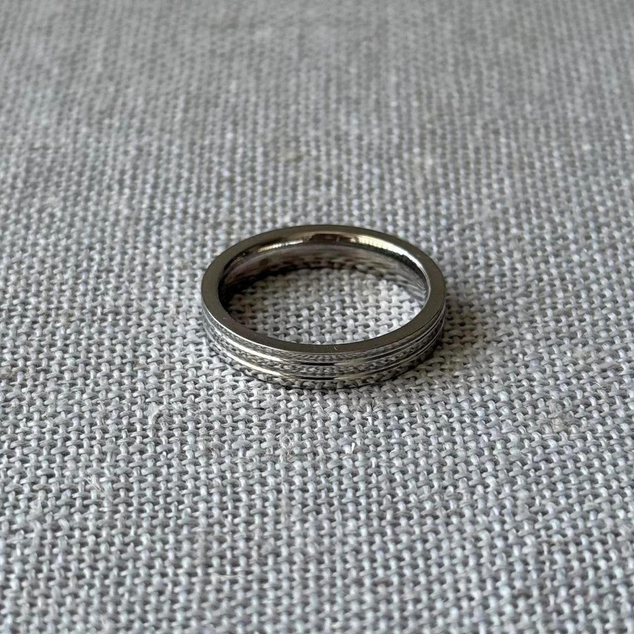 Triple Layered Ring, Silver.