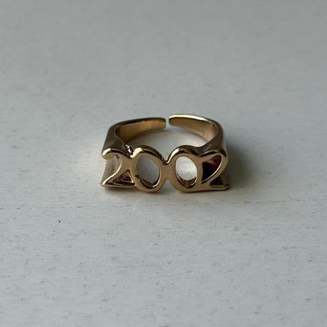 2002 Ring, Gold.