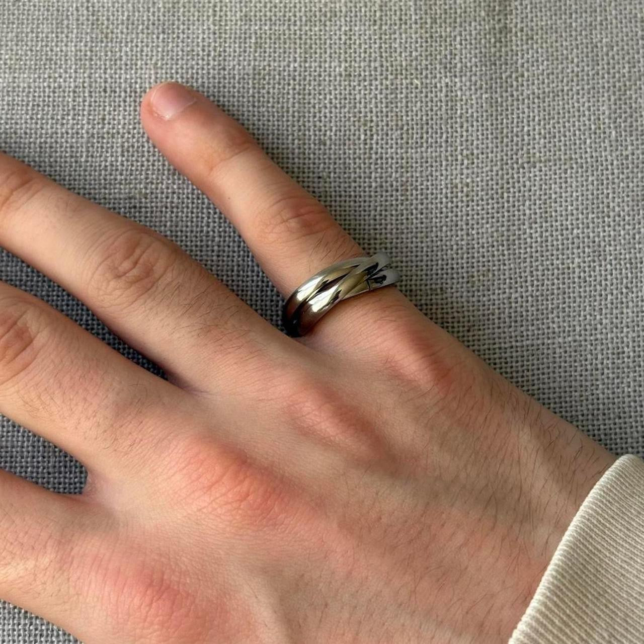 Triple Ring, Silver.