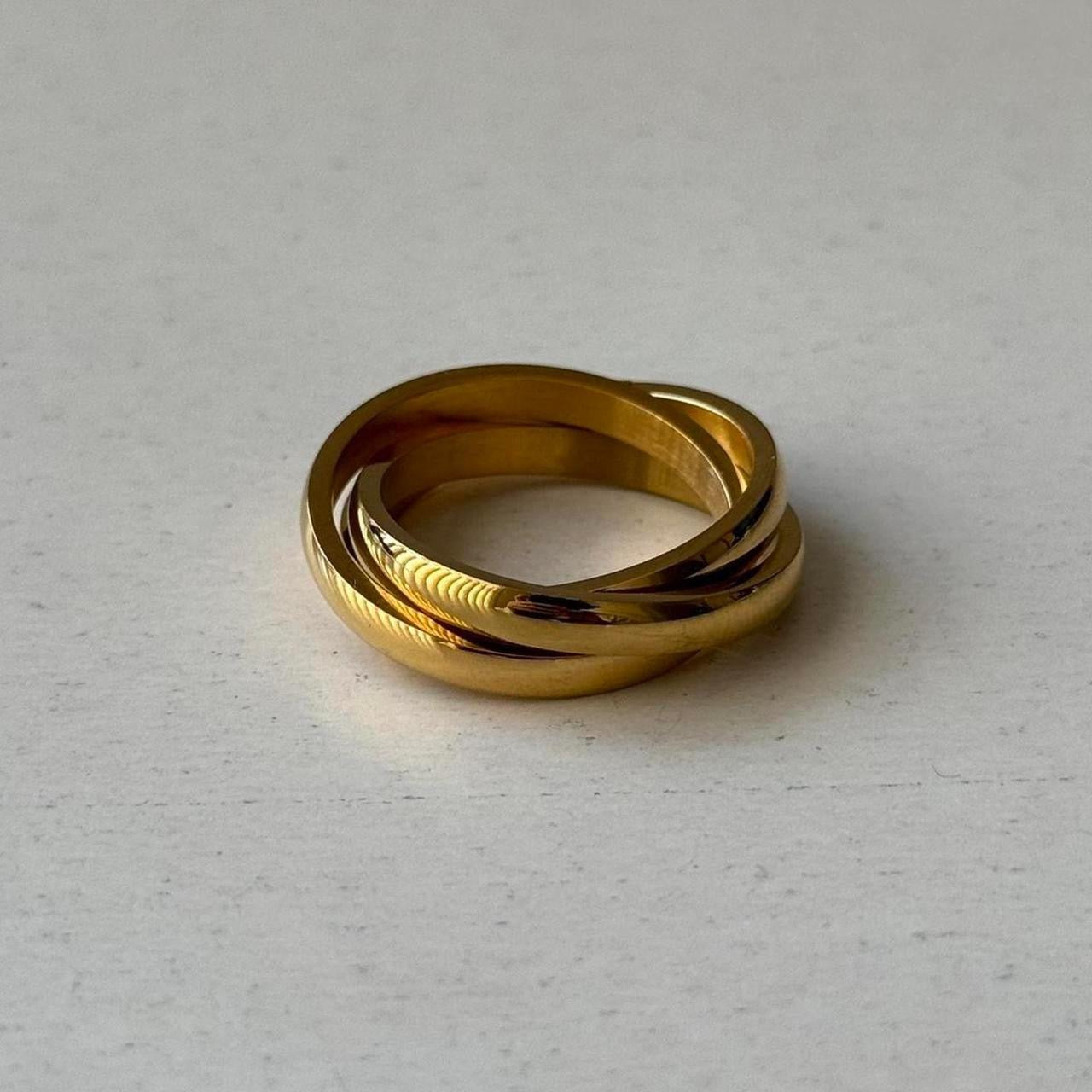 Triple Ring, Gold.