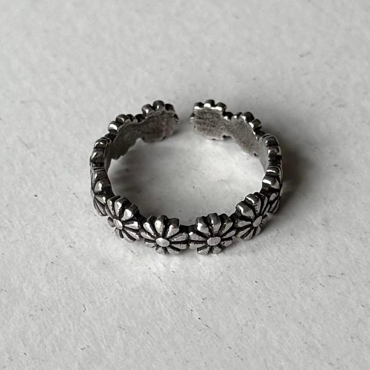 Clover Ring, Silver.