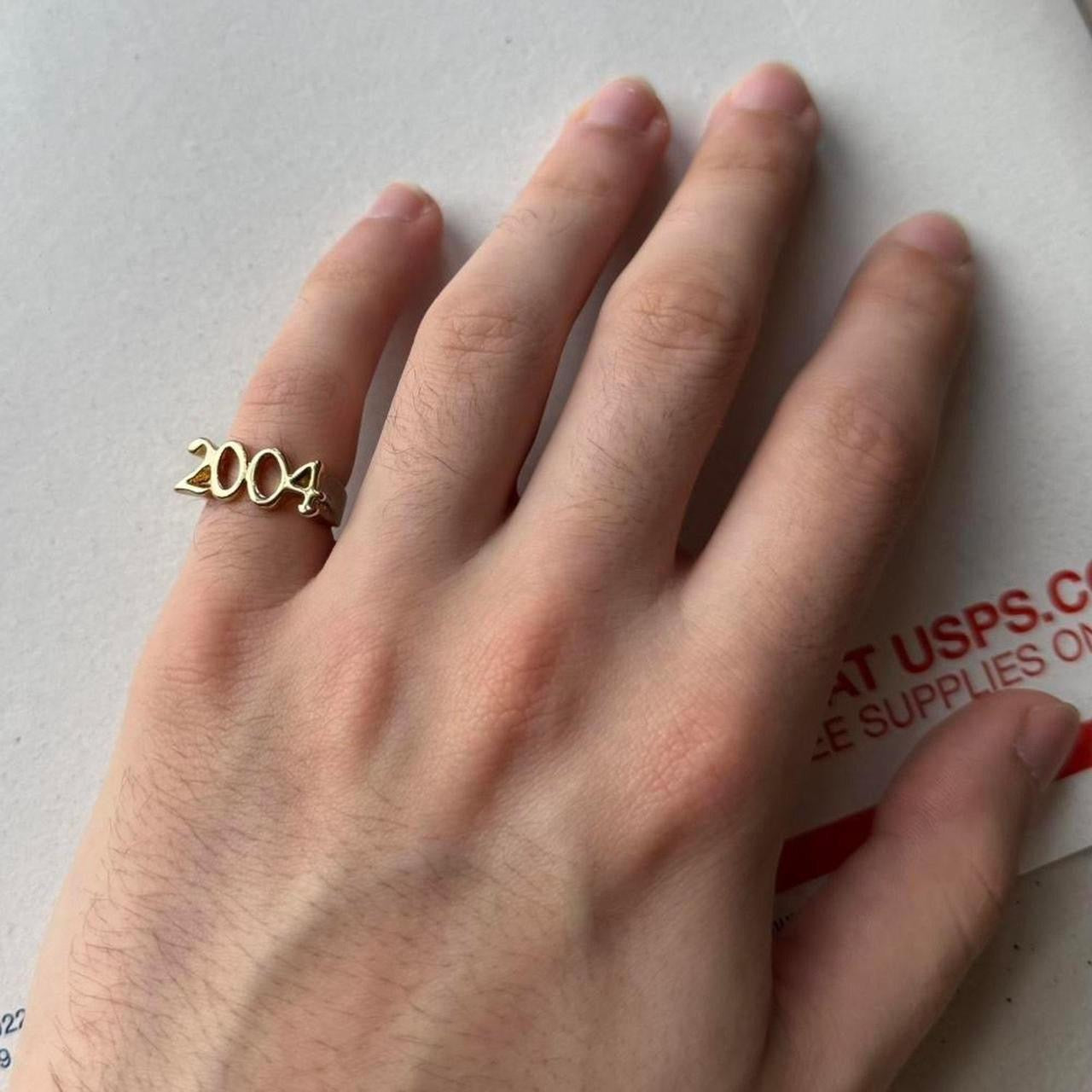 2004 Ring, Gold.
