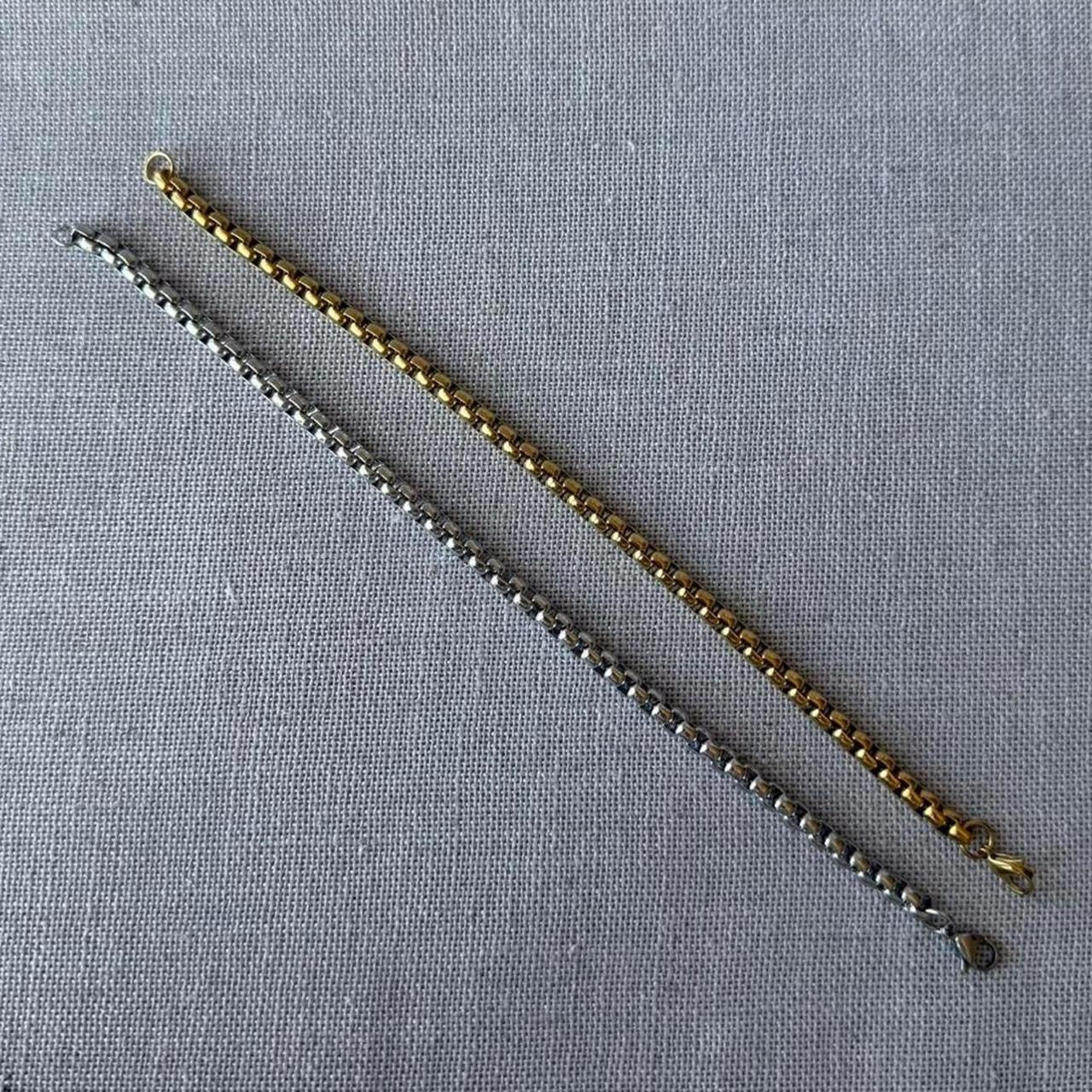 Ball Chain Bracelet, Silver.