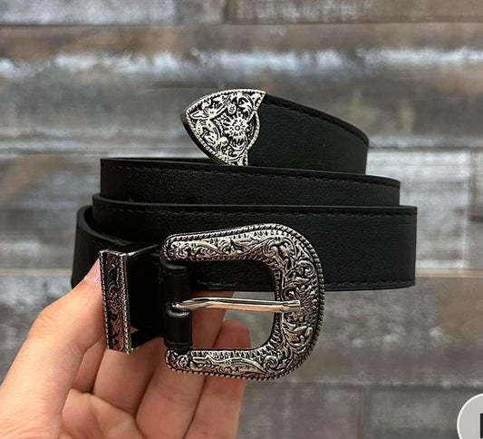 Western Belt, Black.