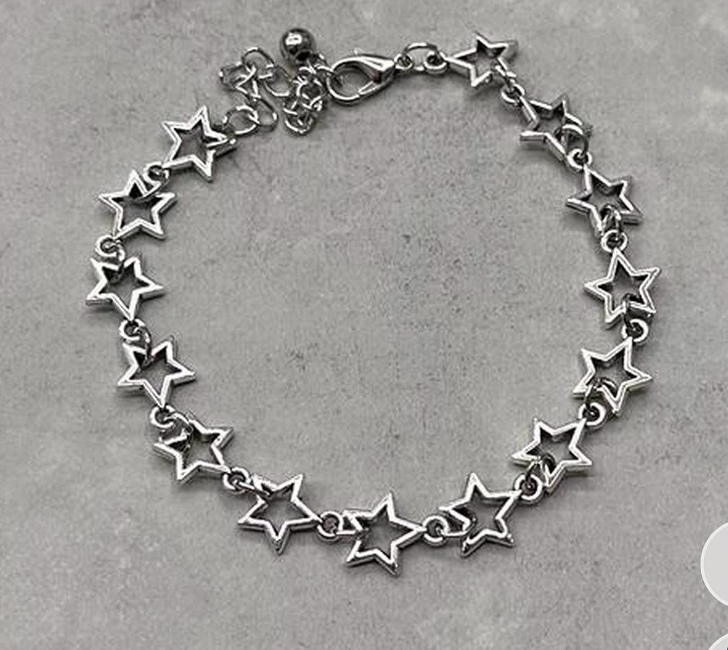 Stars Bracelet, Silver.